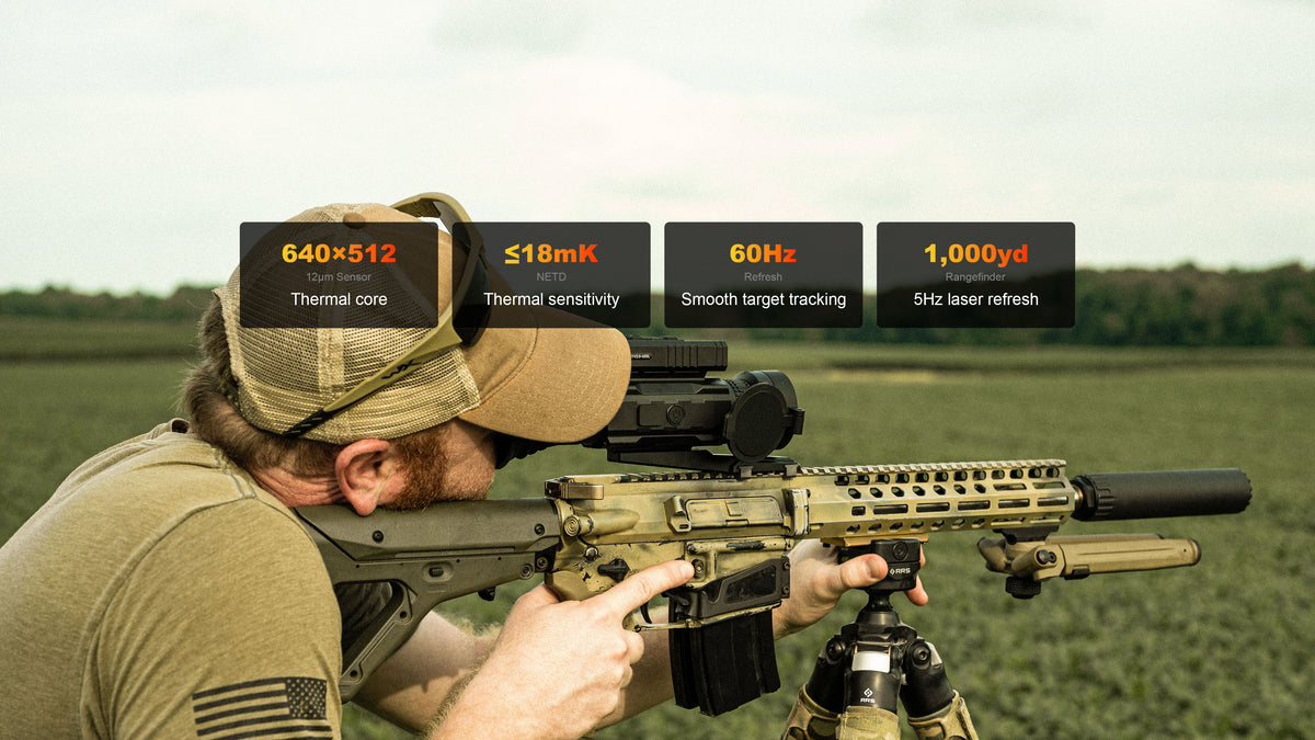 Thermal Scope, 1000YD LASER RANGE-FINDER, 50MM LENS, 8X ZOOM, 5 YRS WARRANT-img-4