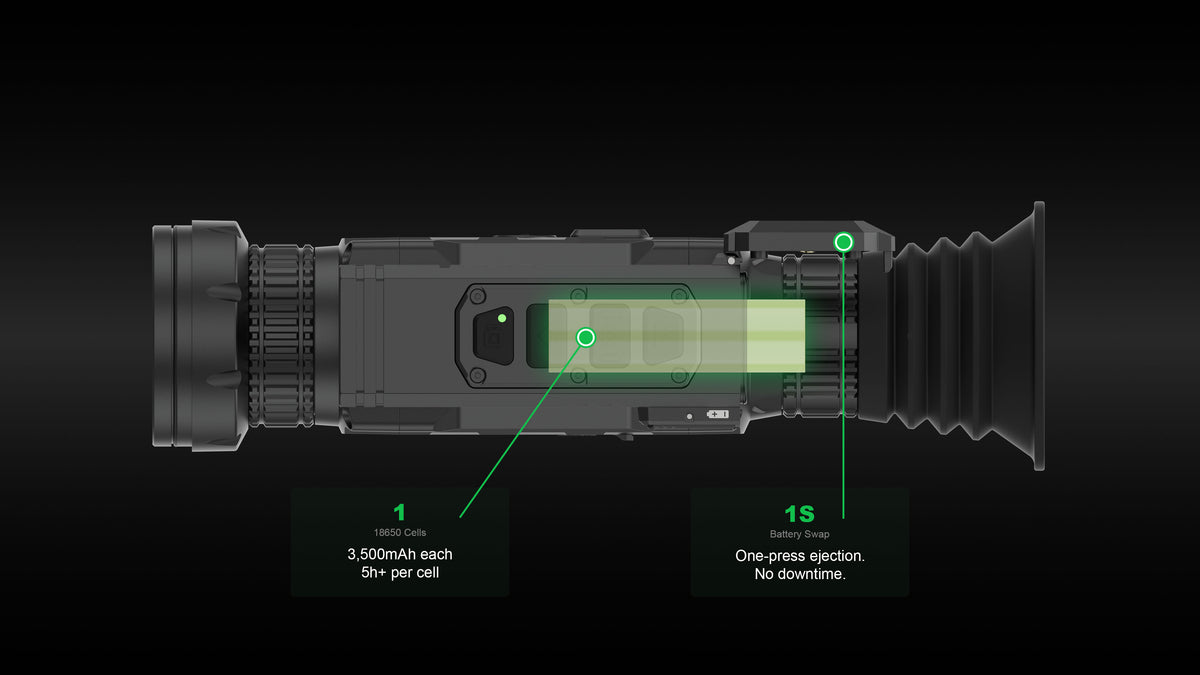 Thermal Scope, 1000YD LASER RANGE-FINDER, 50MM LENS, 8X ZOOM, 5 YRS WARRANT-img-9