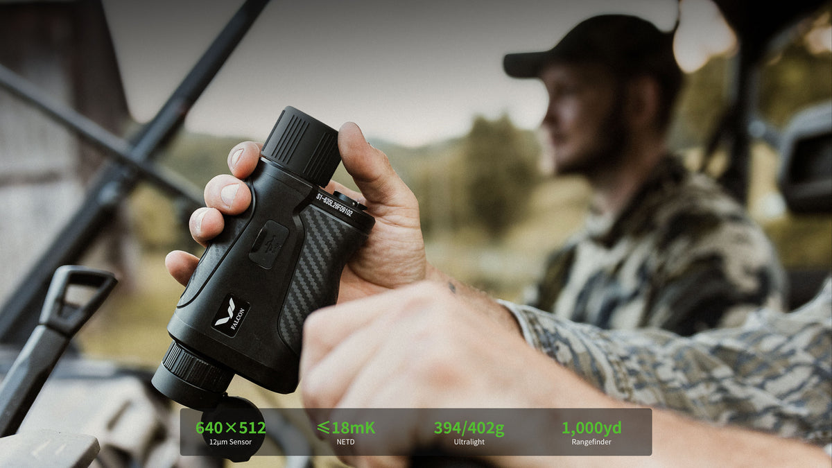 THERMAL MONOCULAR, 1000YD RANGEFINDER, 25MM LENS, WI-FI, 5 YEARS WARRANTY. -img-5